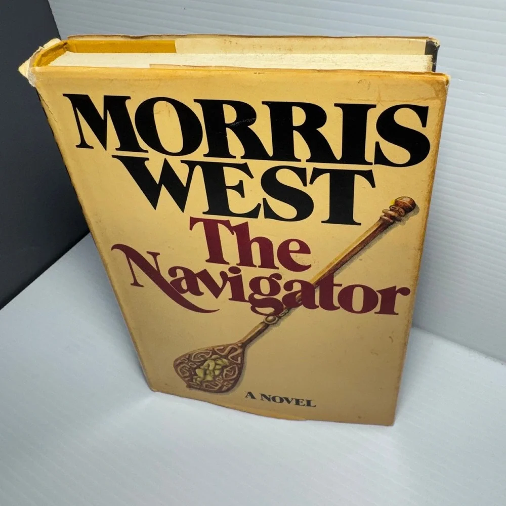 Morris West The Navigator 1976 Vintage Hardcover Dust Jacket First Edition